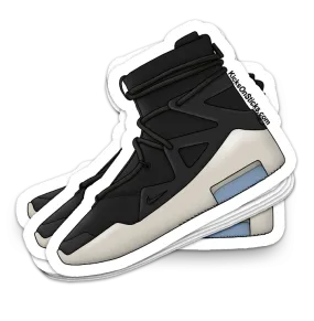 Air Fear of God "Black" Sneaker Sticker