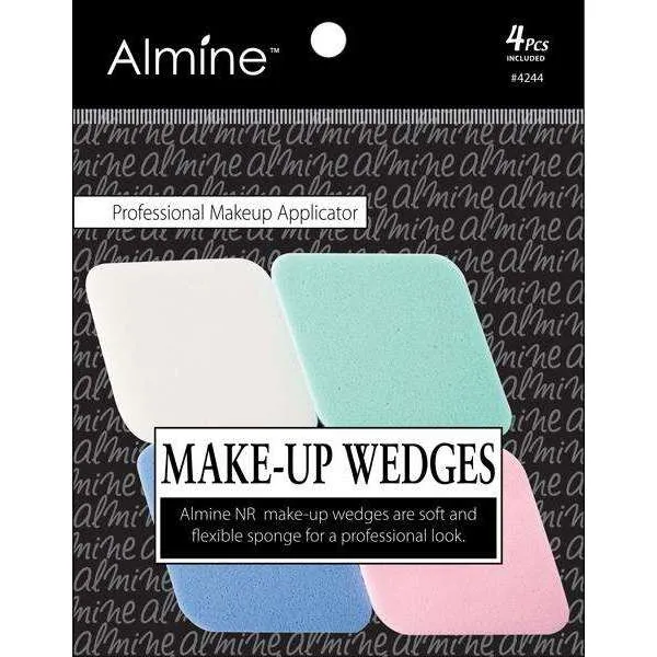 Almine Makeup Wedges 4Ct Rhombus Shape