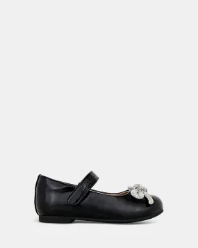 Amora Junior Black Patent