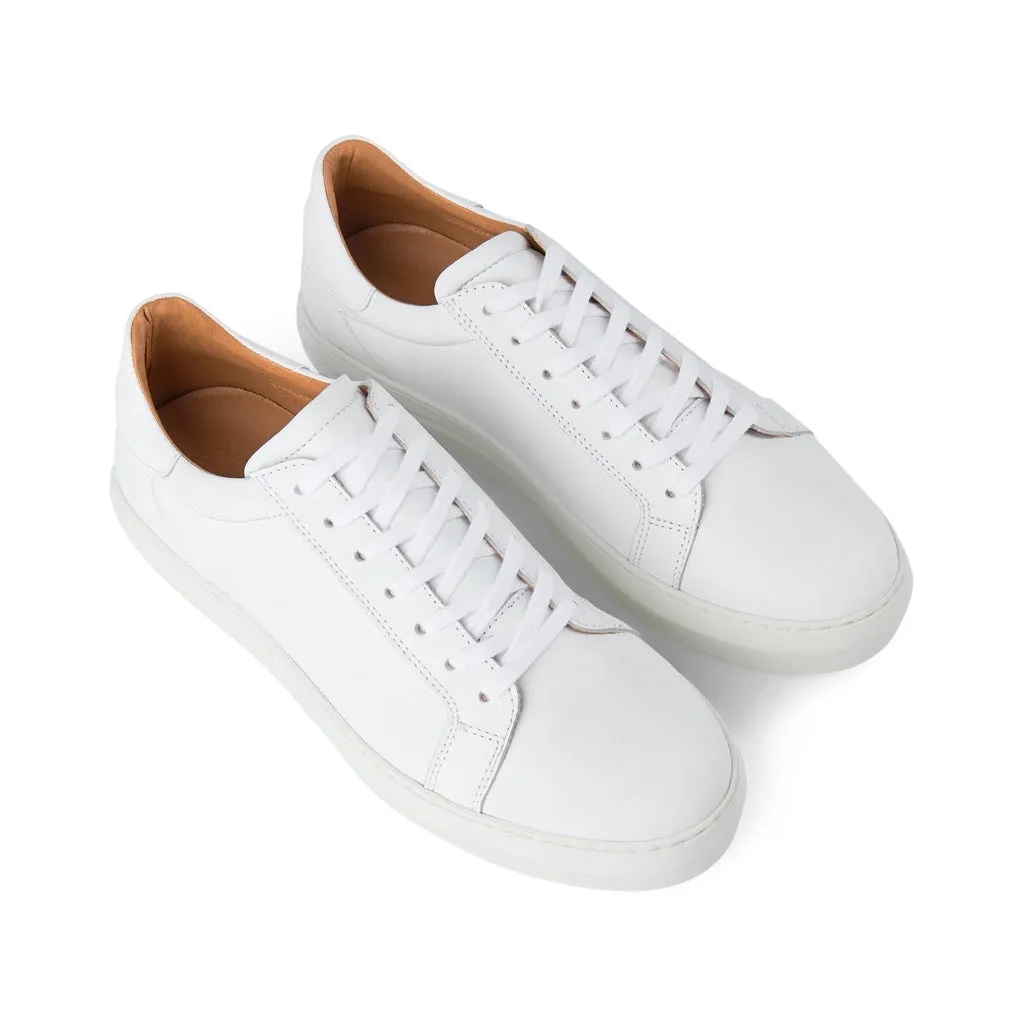 Aphex sneaker leather - WHITE