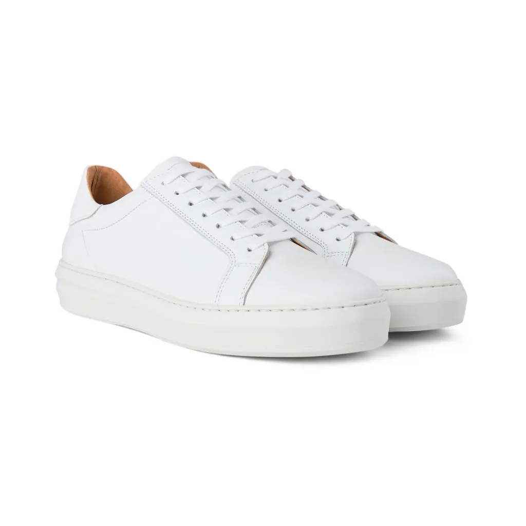 Aphex sneaker leather - WHITE