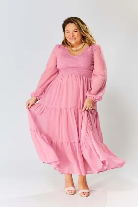 Ashleigh Dress - Pink