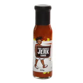 Authentic Caribbean Hot and Spicy Jerk Sauce - Vegan - 100% Natural - Gluten and Dairy Free - 250g