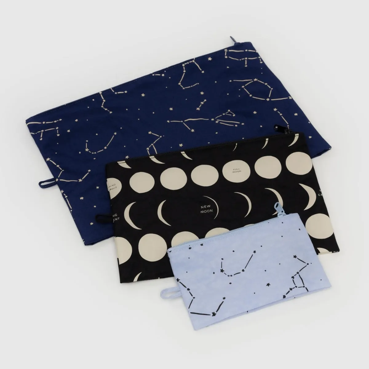 Baggu Go Pouch Set in Night Sky