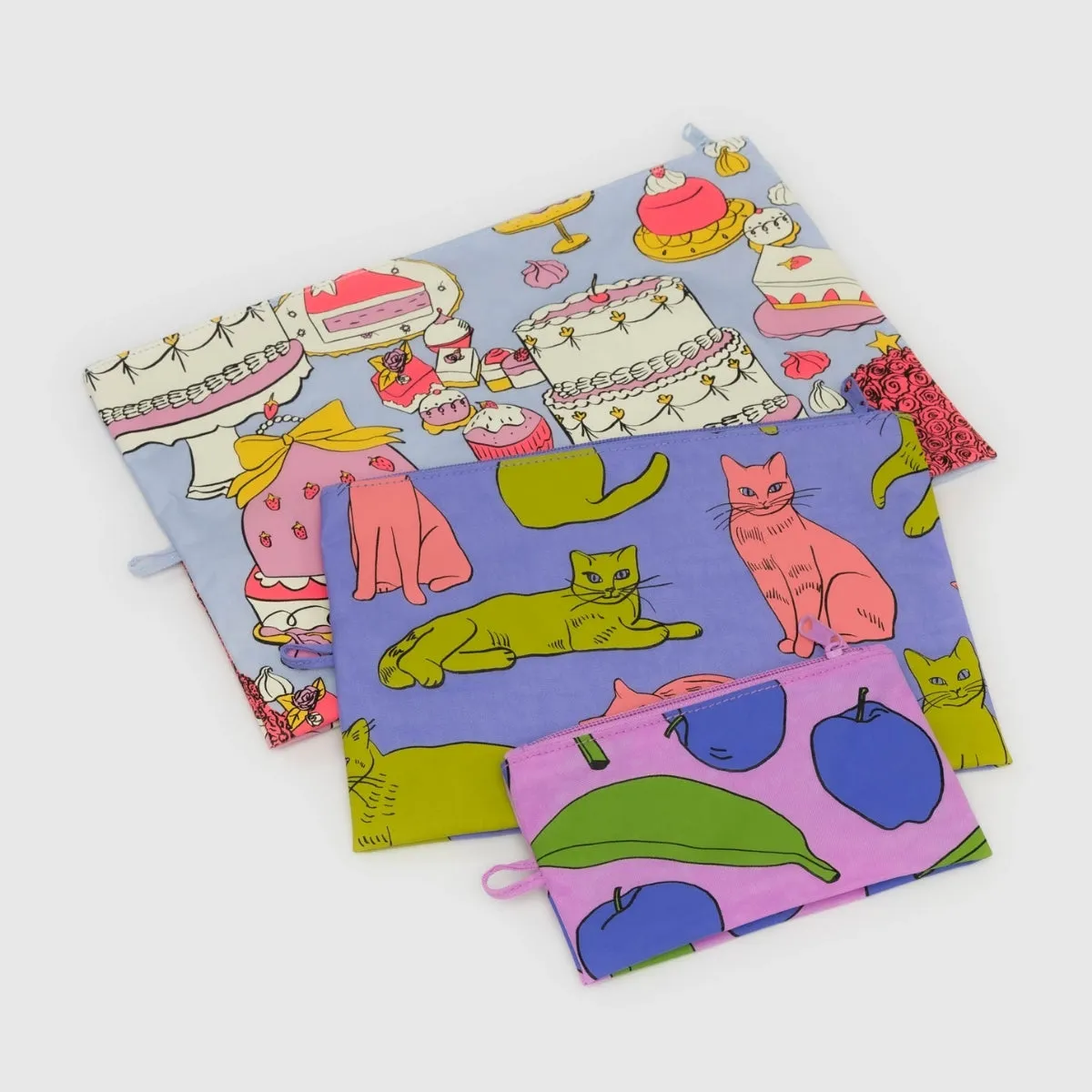 Baggu Go Pouch Set in Still Life