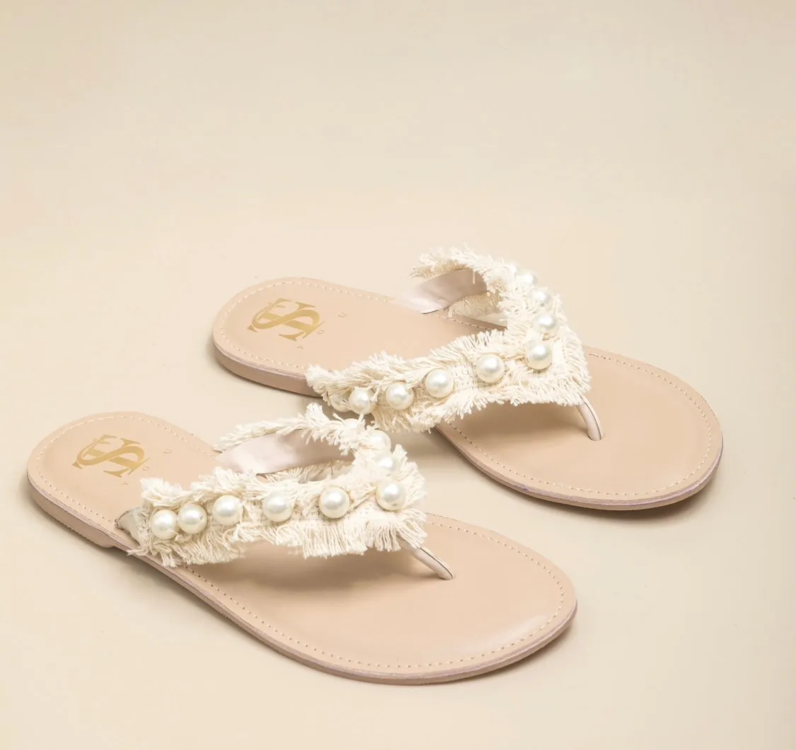 Beige Pearl beach Sliders