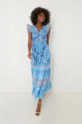 Blue Flavian Maxi Dress