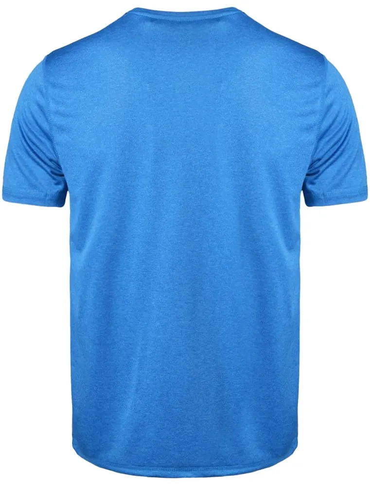 Bolt Crew Neck T-Shirt in Blue