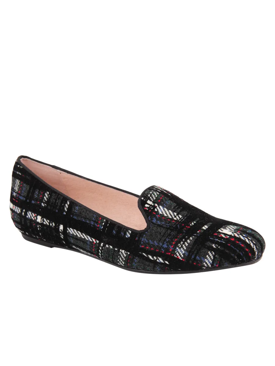 Buckingham Smoking Slipper Flat