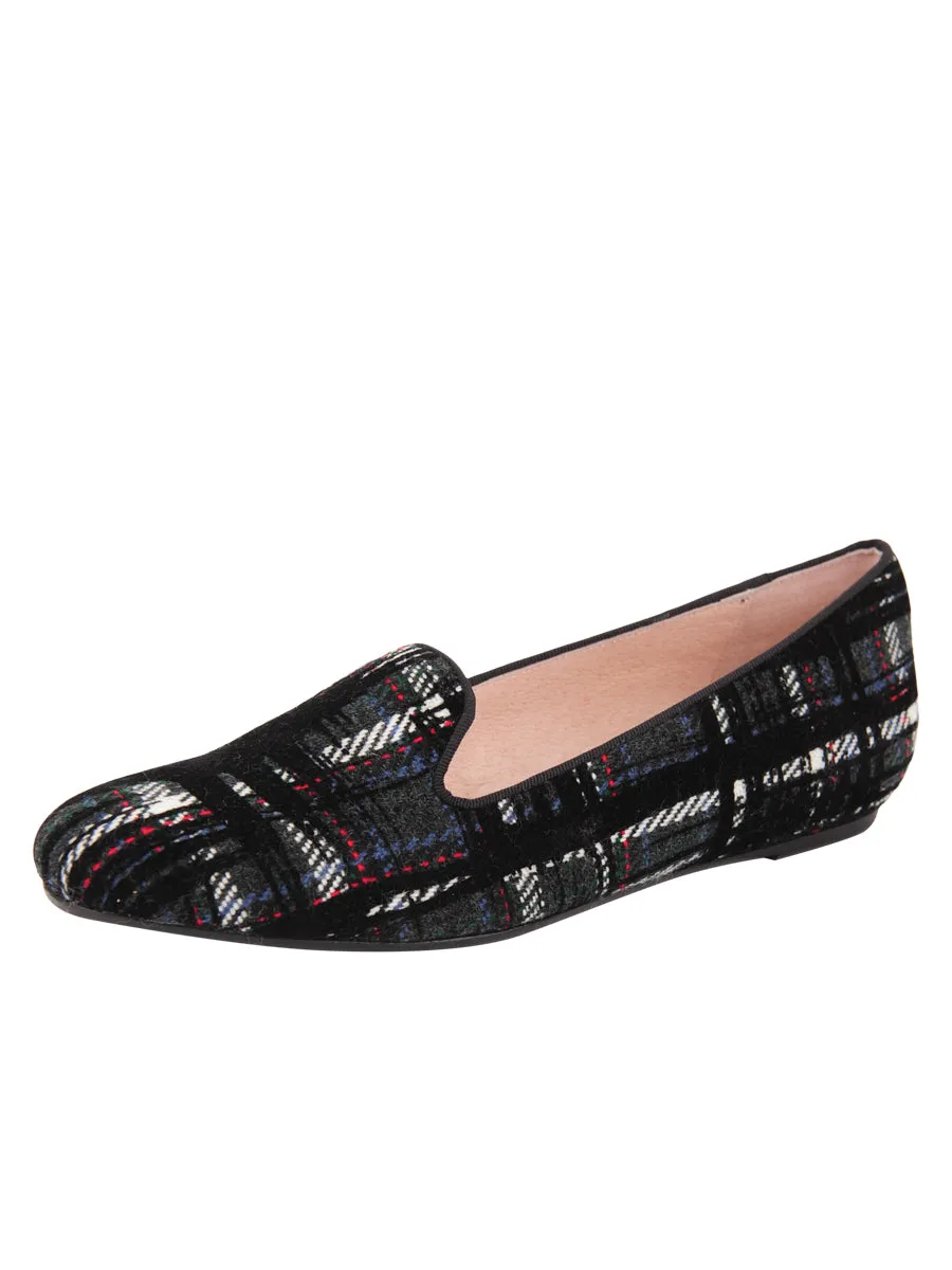 Buckingham Smoking Slipper Flat