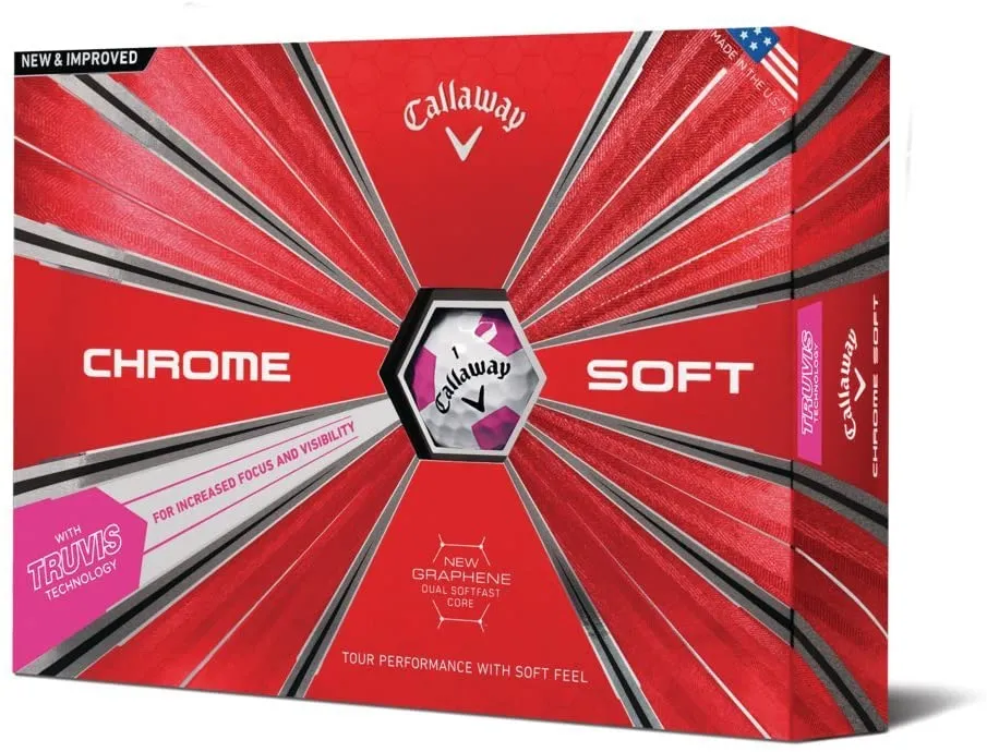 Callaway Chrome Soft Truvis Golf Balls