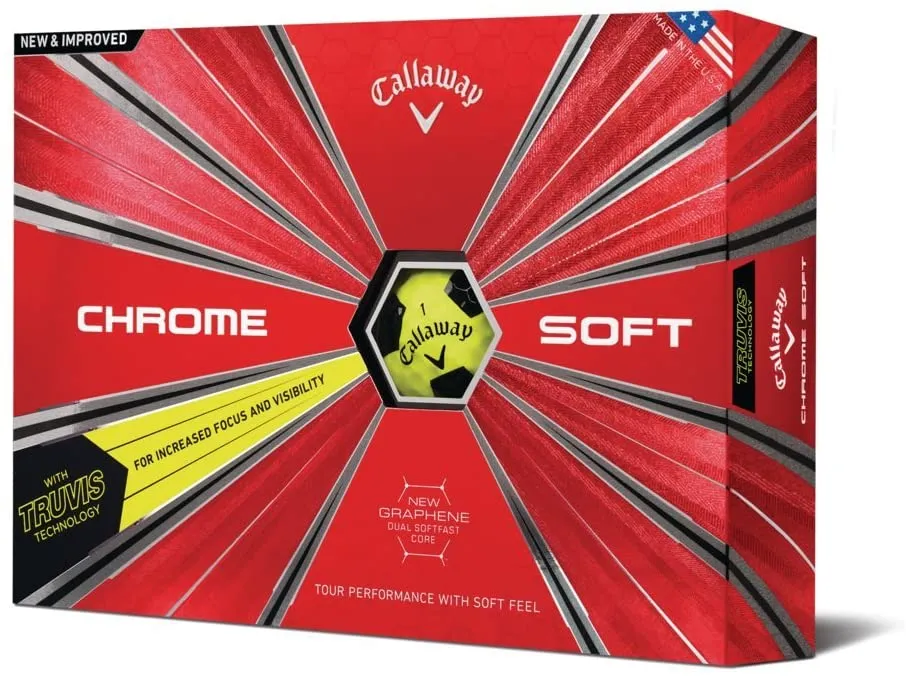 Callaway Chrome Soft Truvis Golf Balls