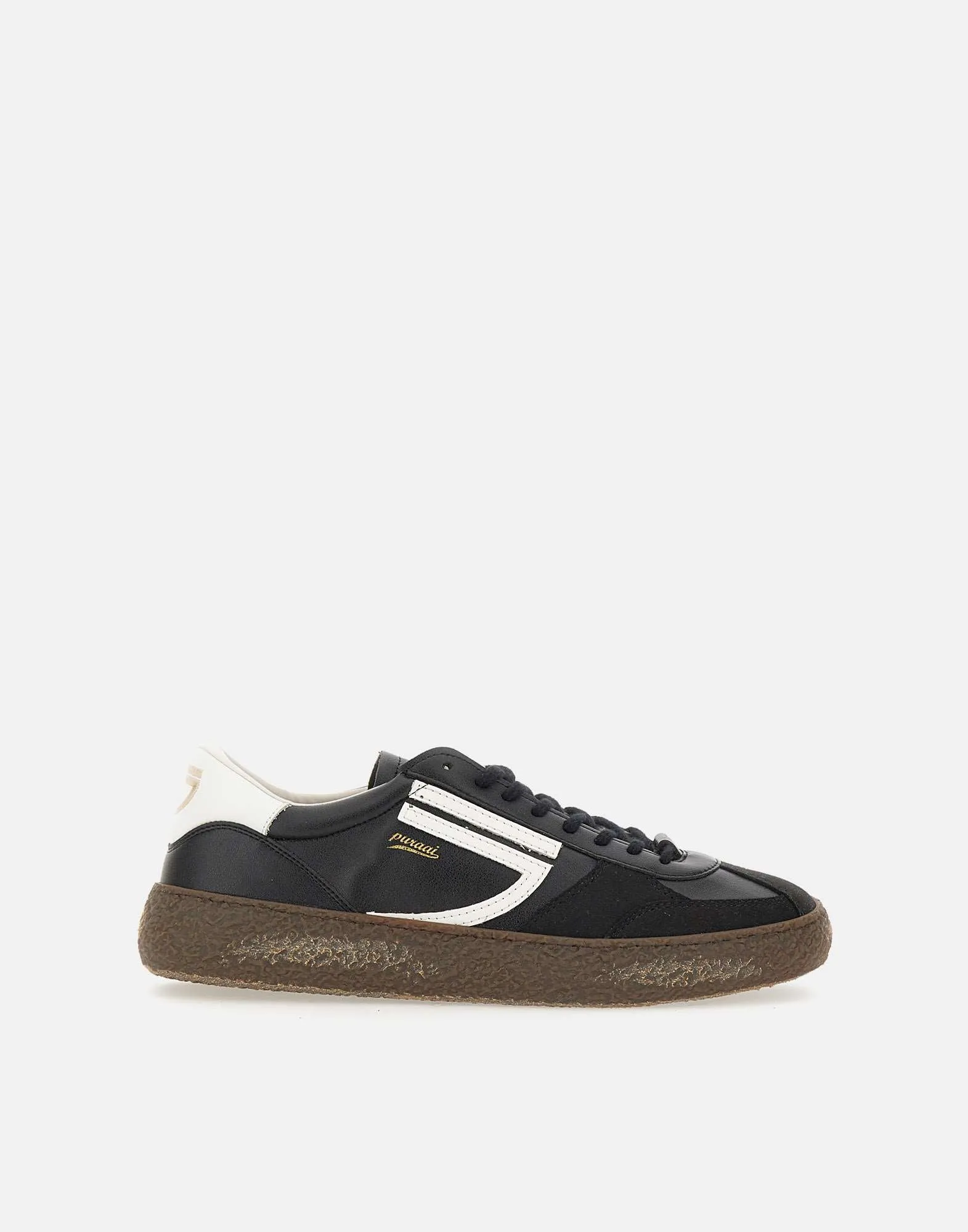 Classic Black Ecological Sneakers