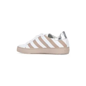 CLASSIC DIAGONALS SNEAKERS IN LIGHT PINK