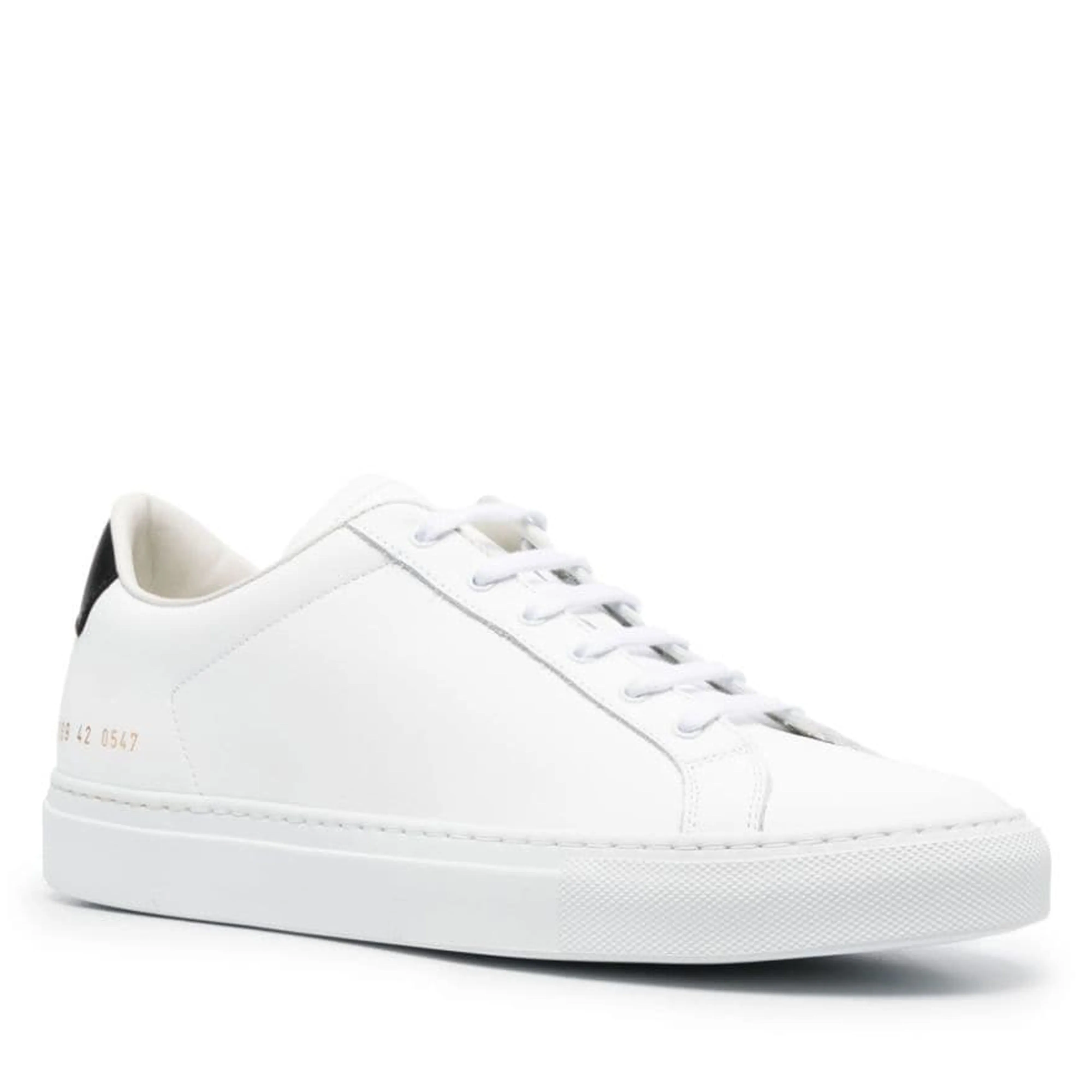 Common Projects - Retro Classic Sneakers - (White/Black)