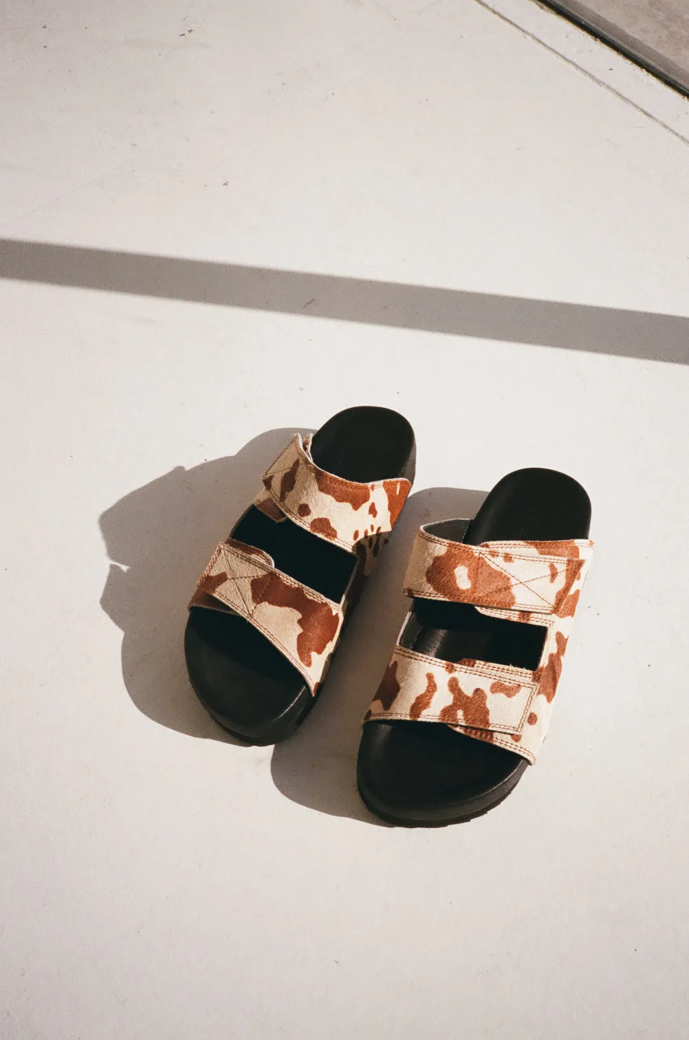 Cowhide Sandal