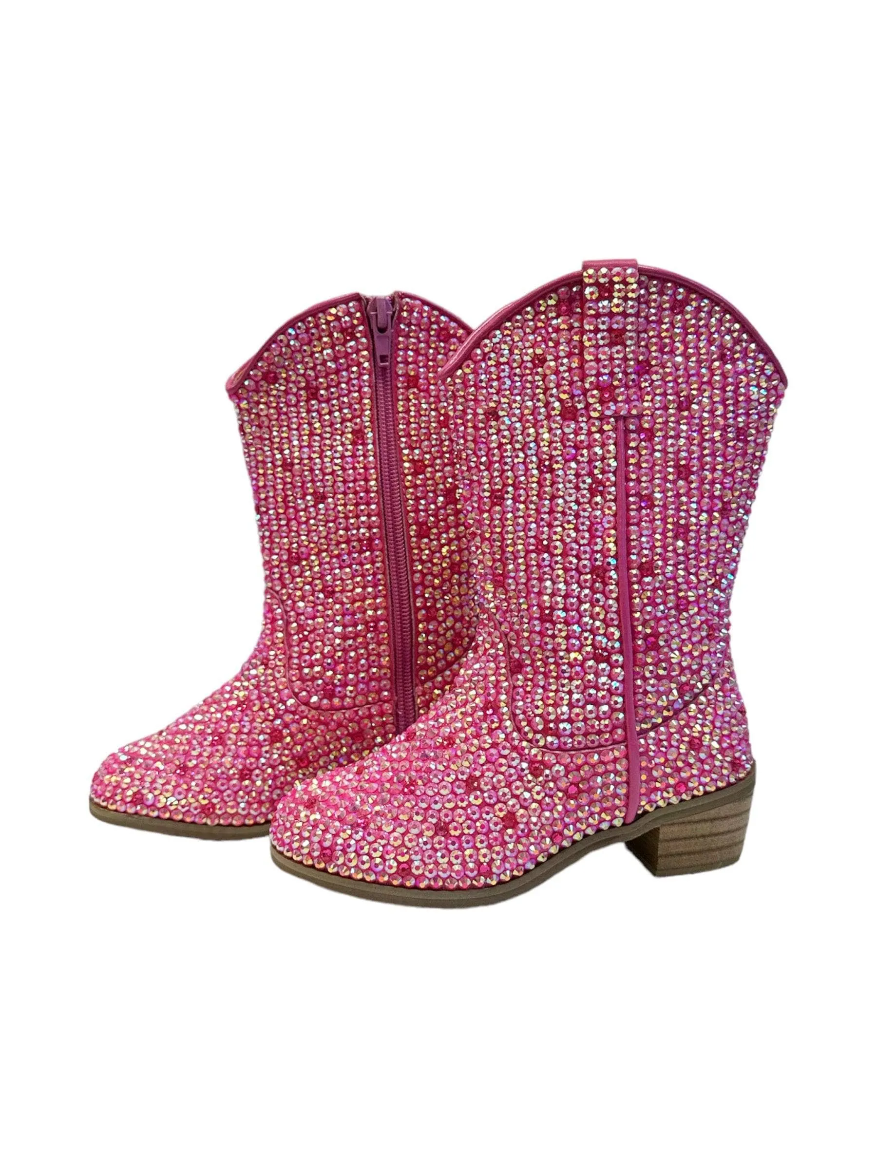 Crystal Shimmer Cowgirl Boots