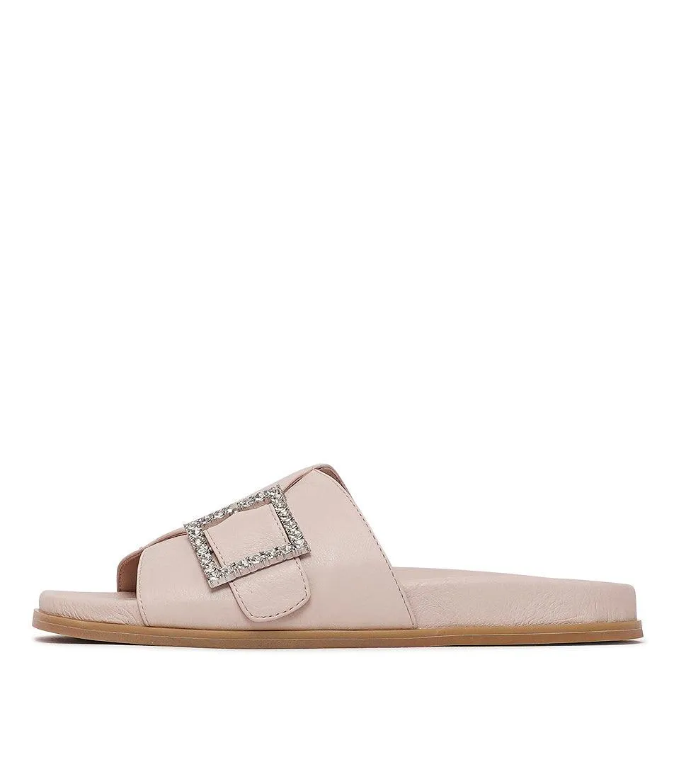 Daisee Rose Leather Slides