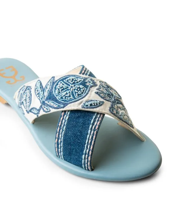 Danish Blue : Criss Cross Slides