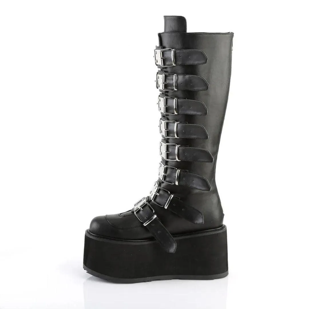 Demonia Damned 318 Vegan Leather Platform Boot