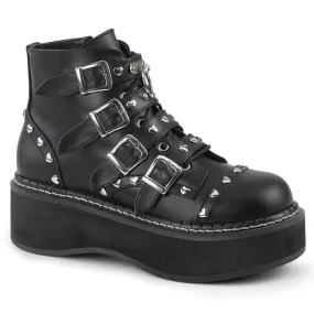 Demonia Emily 315 Platform Vegan Leather Ankle Boot