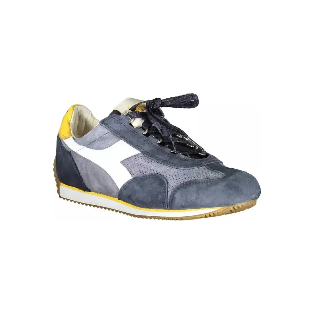 Diadora Blue Leather Women Sneaker