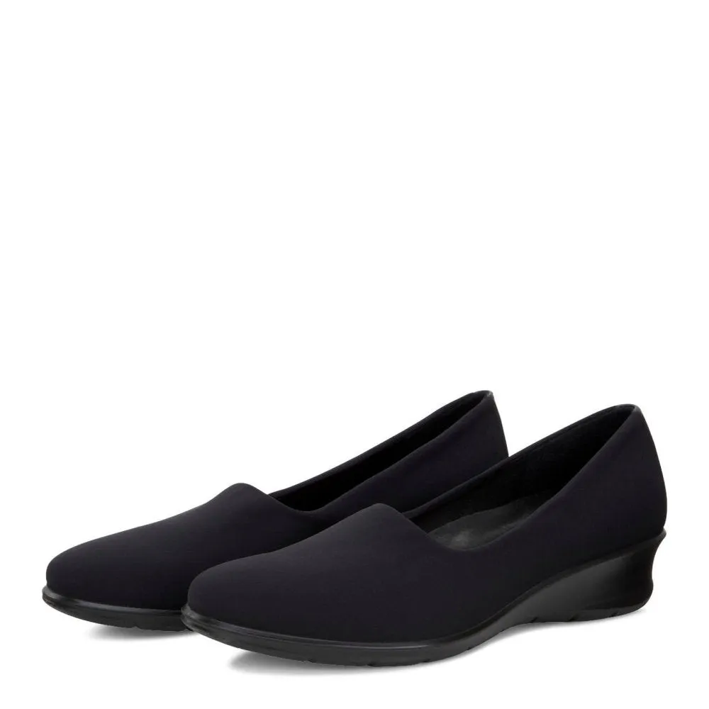 Ecco Women's Felicia Stretch Shoe - Black/Black