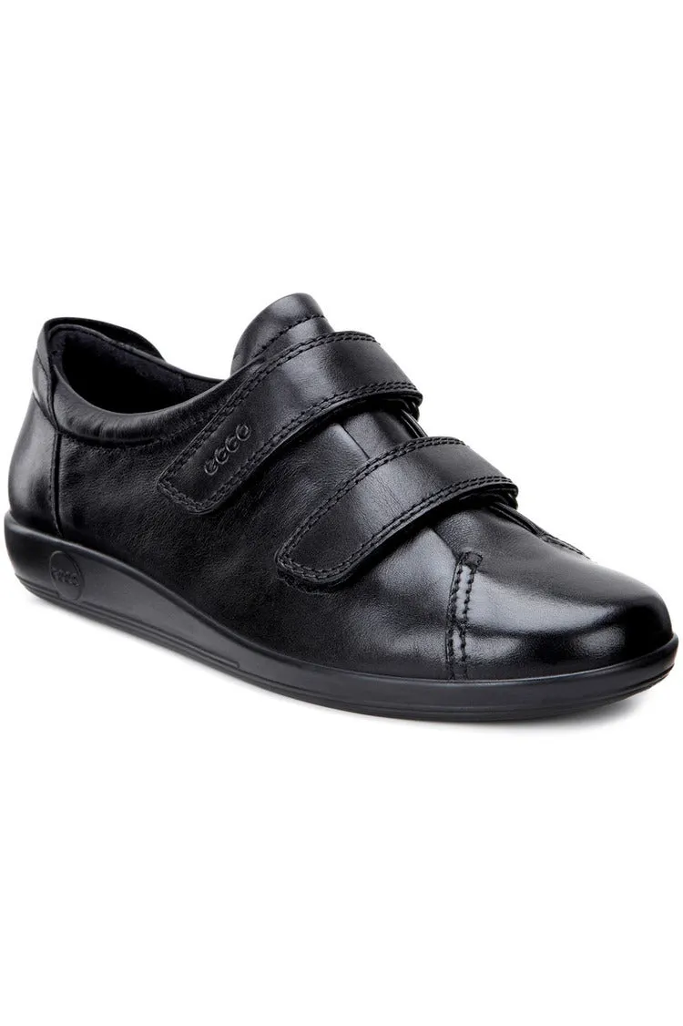 ECCO Womens Soft 2.0 206513 56723 in black leather