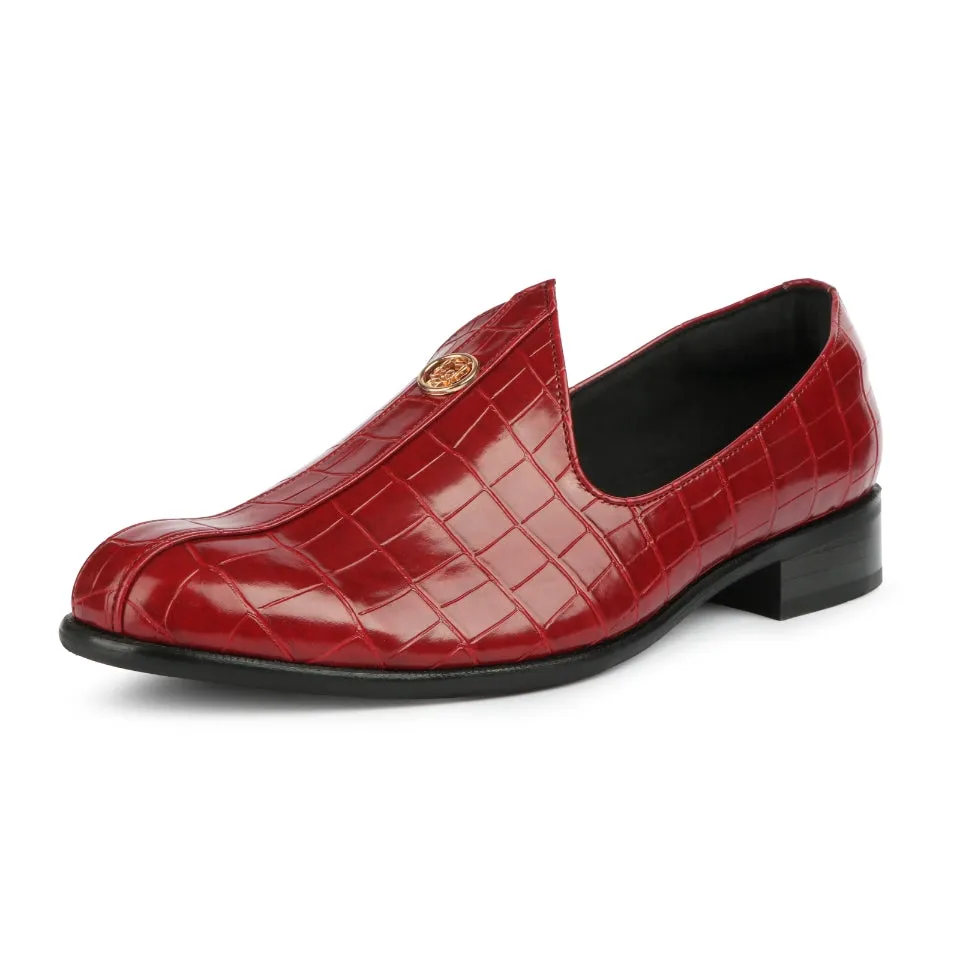 Elis - Cherry Croco Signature Mojdi