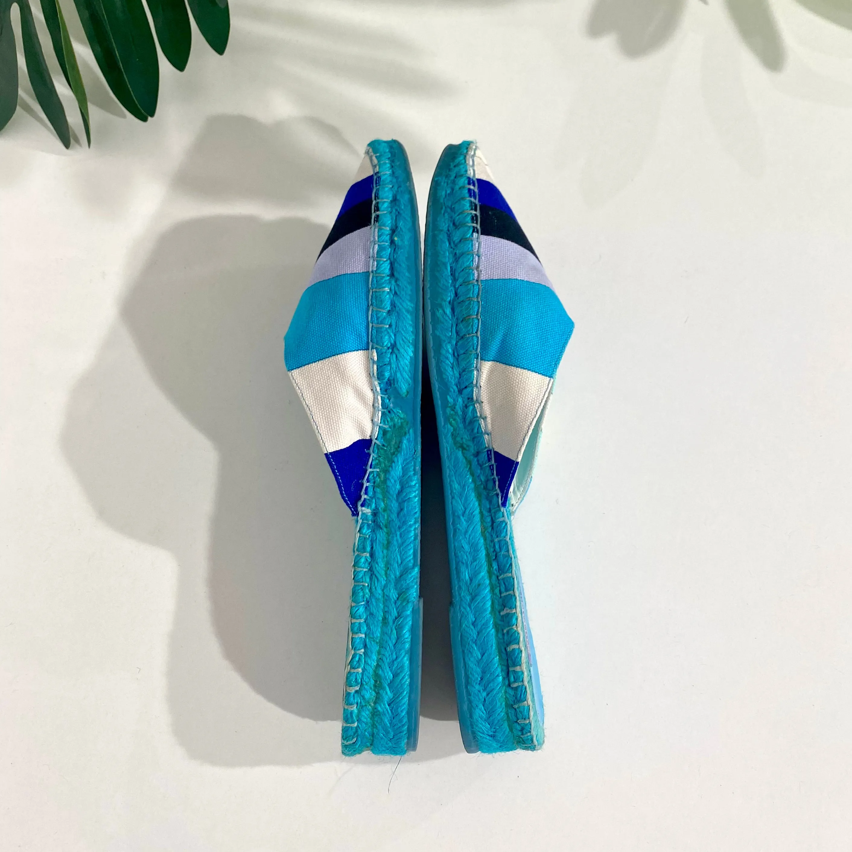 Emilio Pucci Blue Print Espadrilles