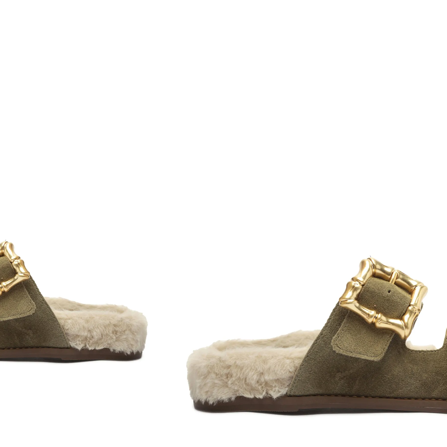 Enola Weekend Sporty Cow Suede Sandal