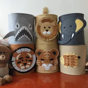 Fabric Animal Baskets