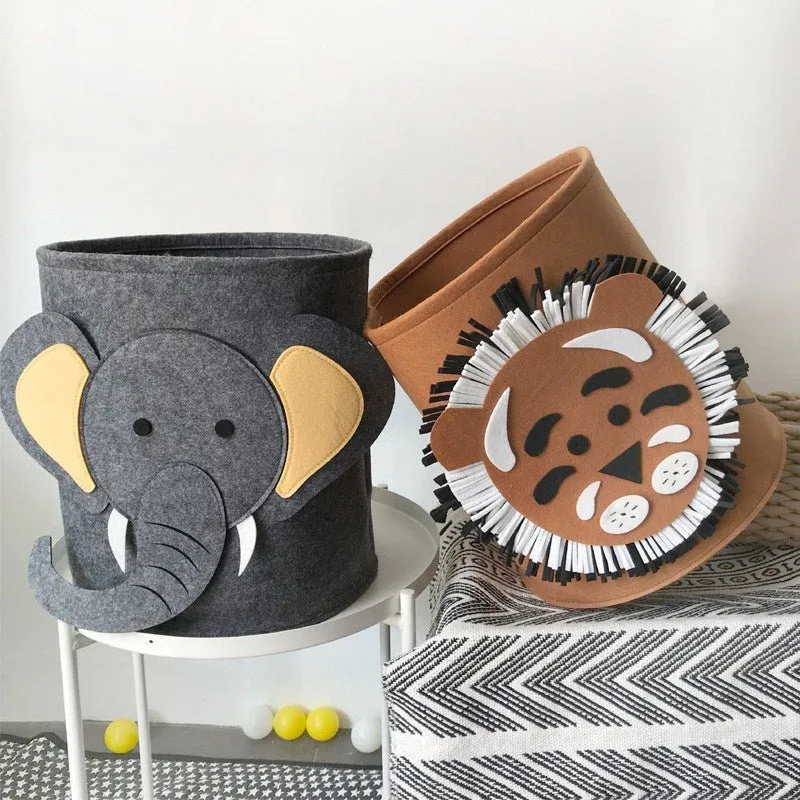 Fabric Animal Baskets