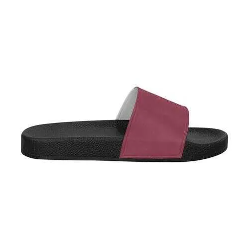 Flip-Flop Sandals, Dark Red Women's Slides