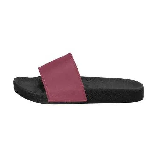 Flip-Flop Sandals, Dark Red Women's Slides