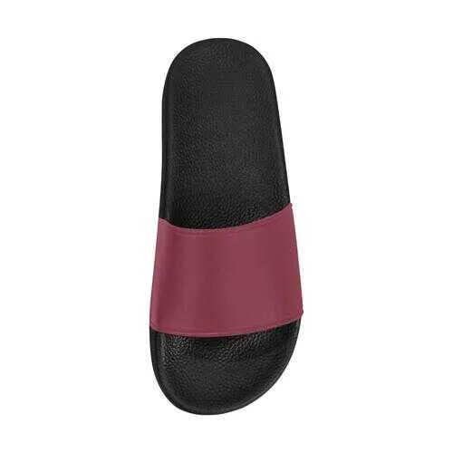 Flip-Flop Sandals, Dark Red Women's Slides