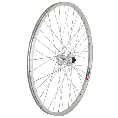 Ft Whl,26X1.5,Sil,Aly,36H Qr,Sw,Sil,100Mm,6B 26'' Alloy Mtb Disc Sw Wheels  Wheels  26''