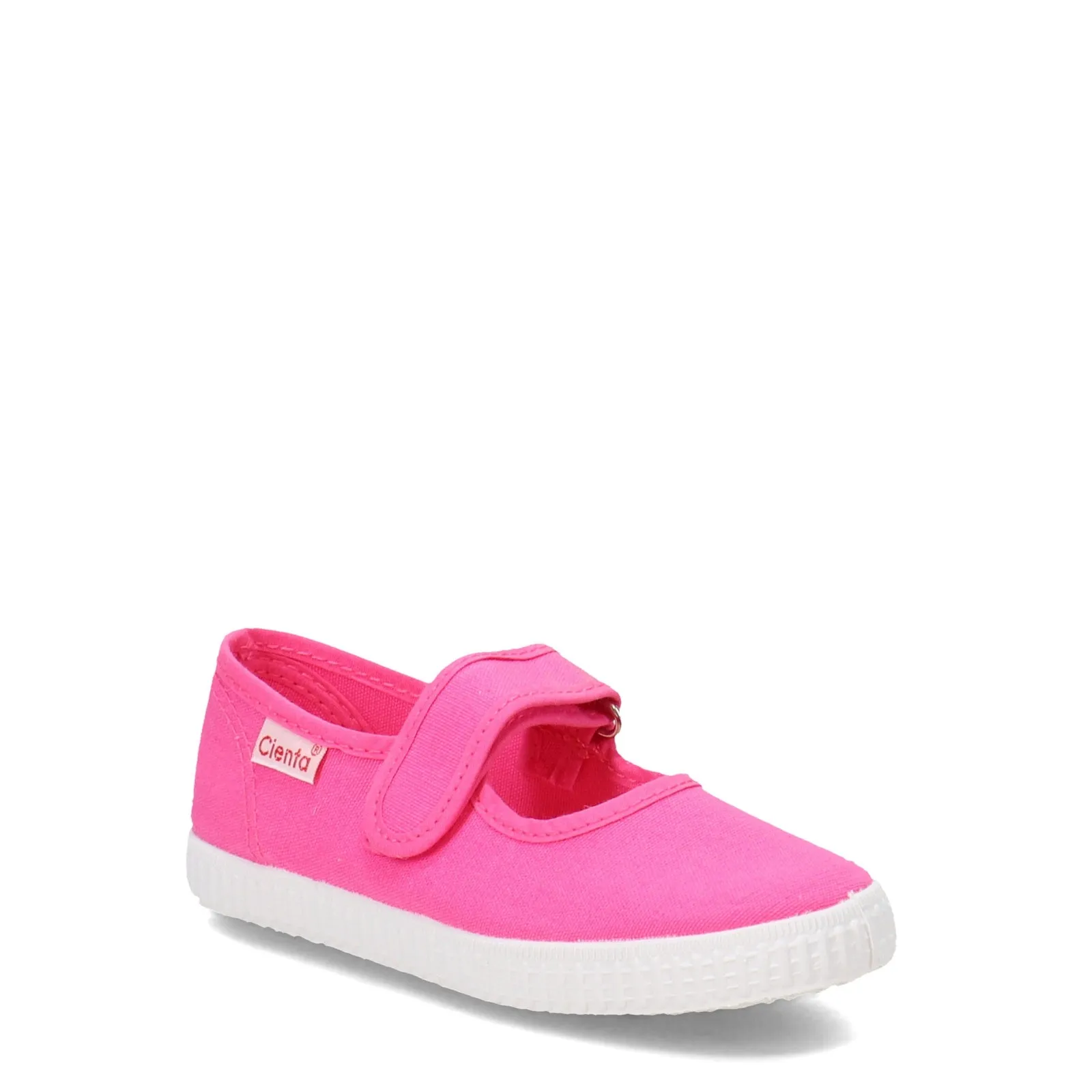 Girl's Cienta, Canvas Mary Jane Sneaker - Toddler & Little Kid