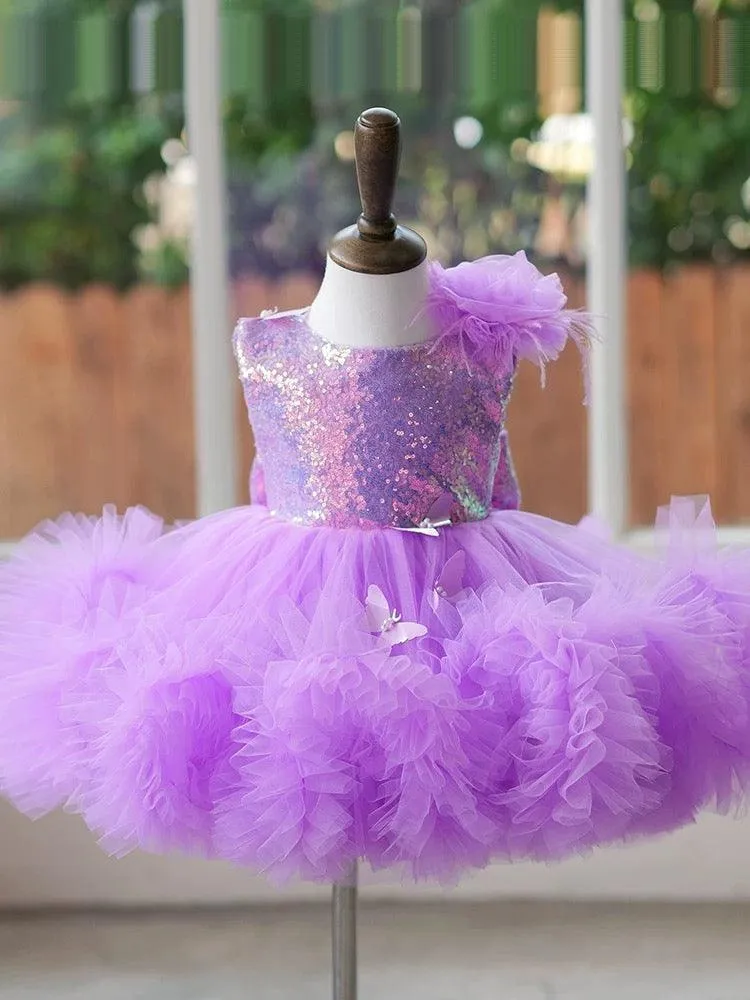 Girls princess dress Detachable dress with tail Carnival birthday parties for many occasions