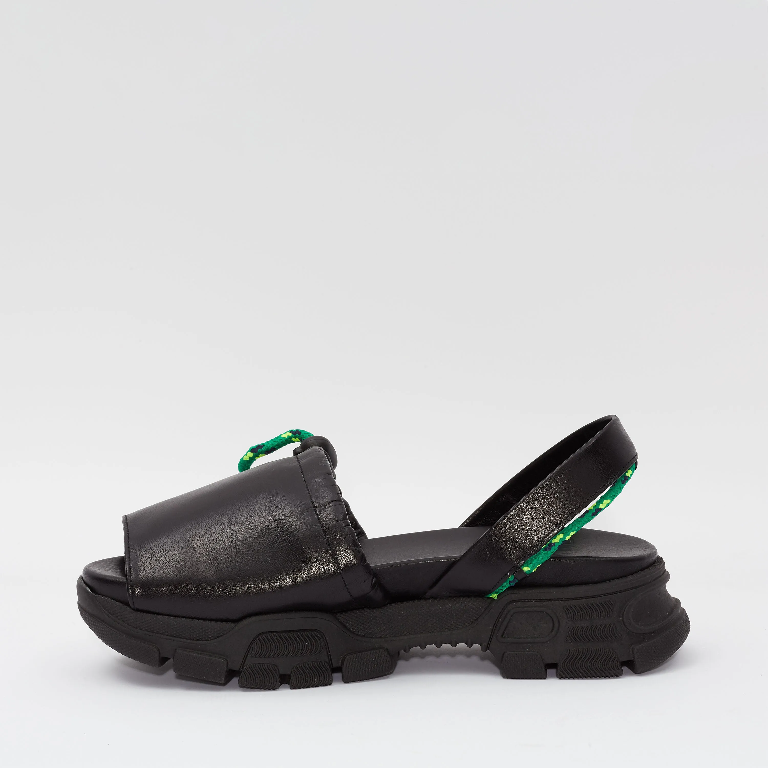 GOYA Black Laces Sporty Sandal