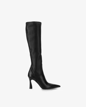 High boots in black nappa leather M6593C