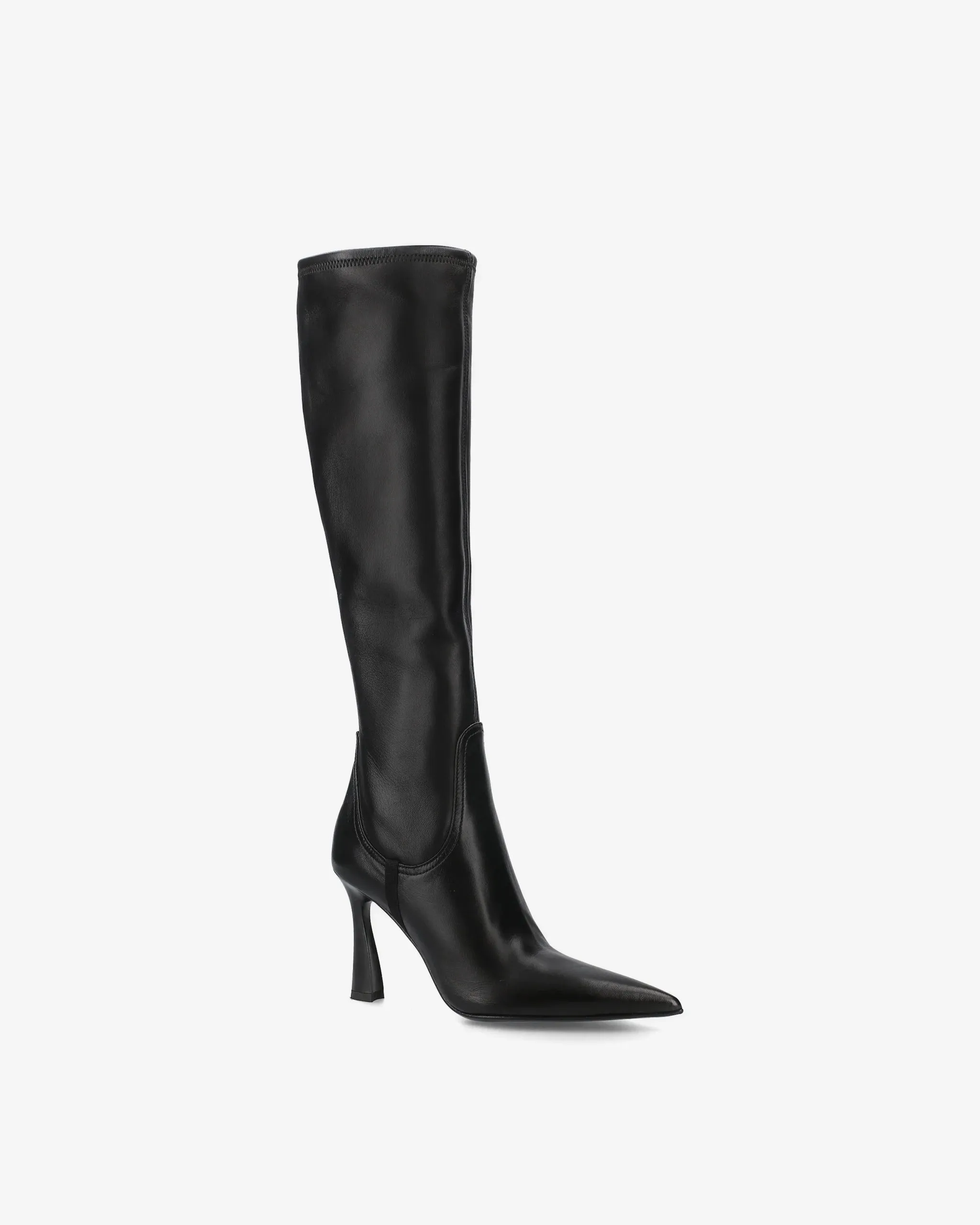 High boots in black nappa leather M6593C