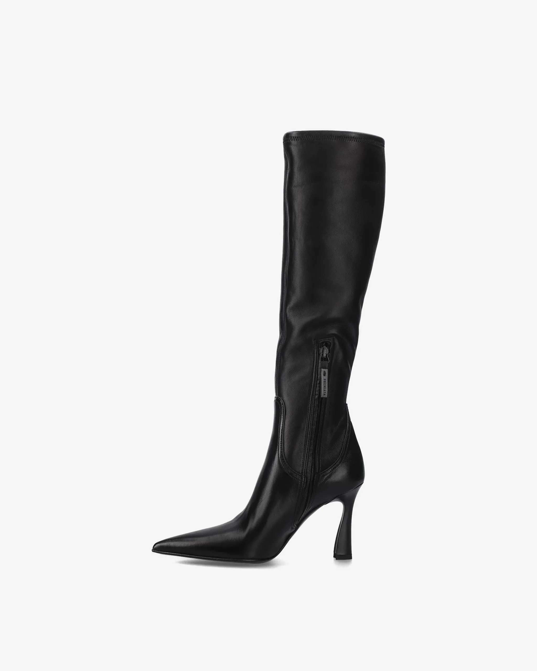 High boots in black nappa leather M6593C