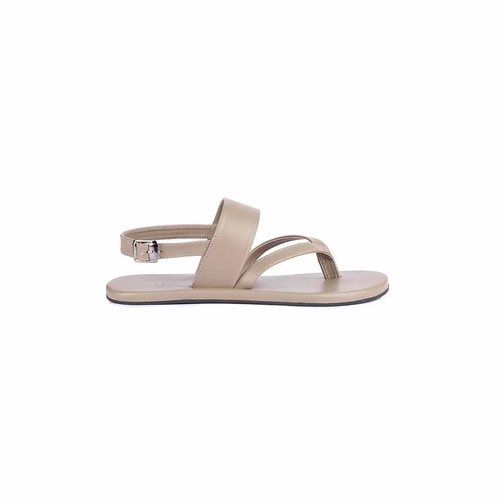 Hiver Thong-Strap Vegan Leather Sandals