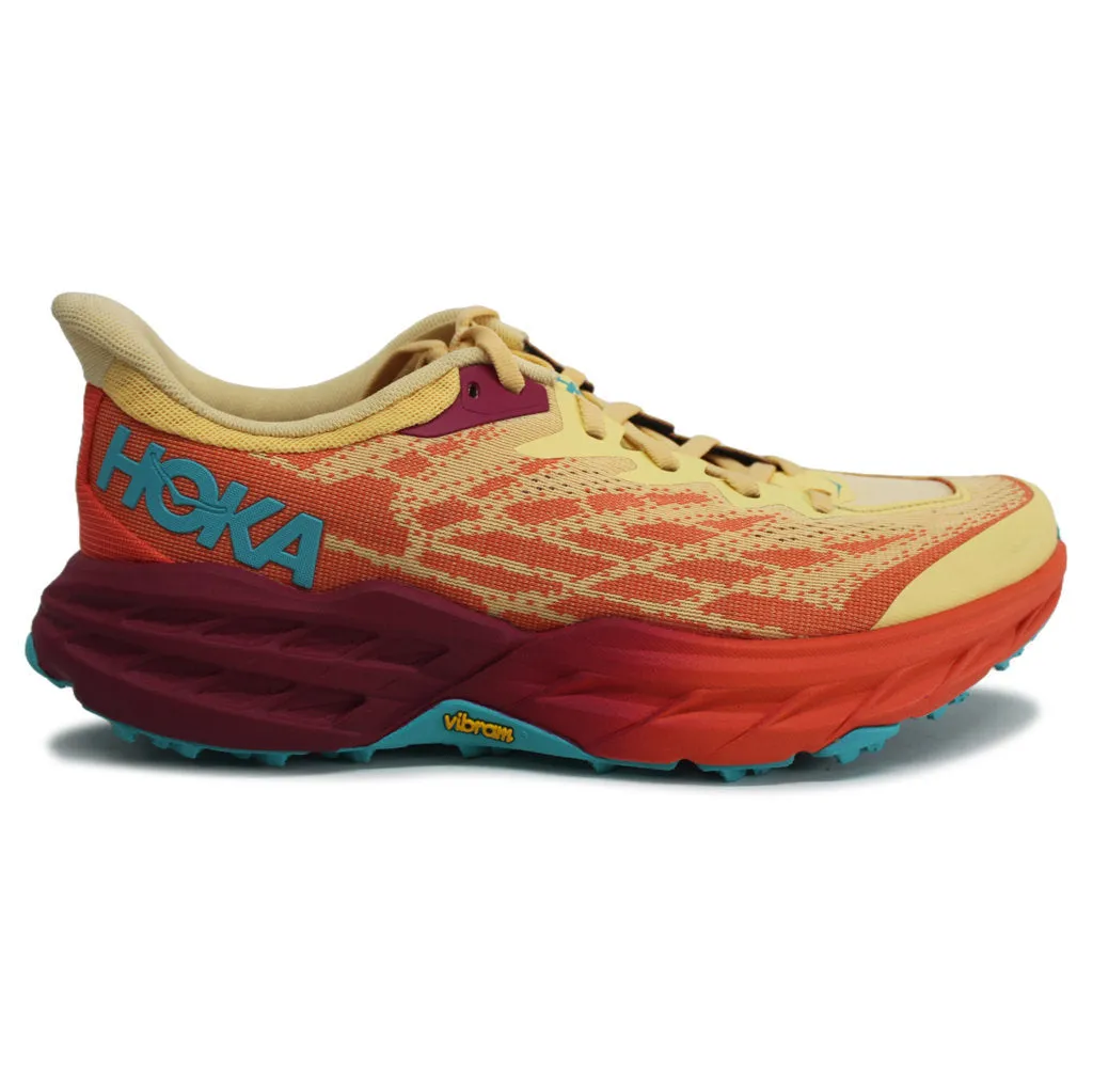 Hoka Womens Trainers Speedgoat 5 Lace Up Low Top Textile synthetic - UK 8.5