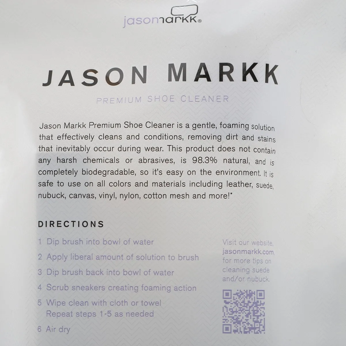 Jason Markk 4 Oz Essentials Sneaker Cleaning Kit