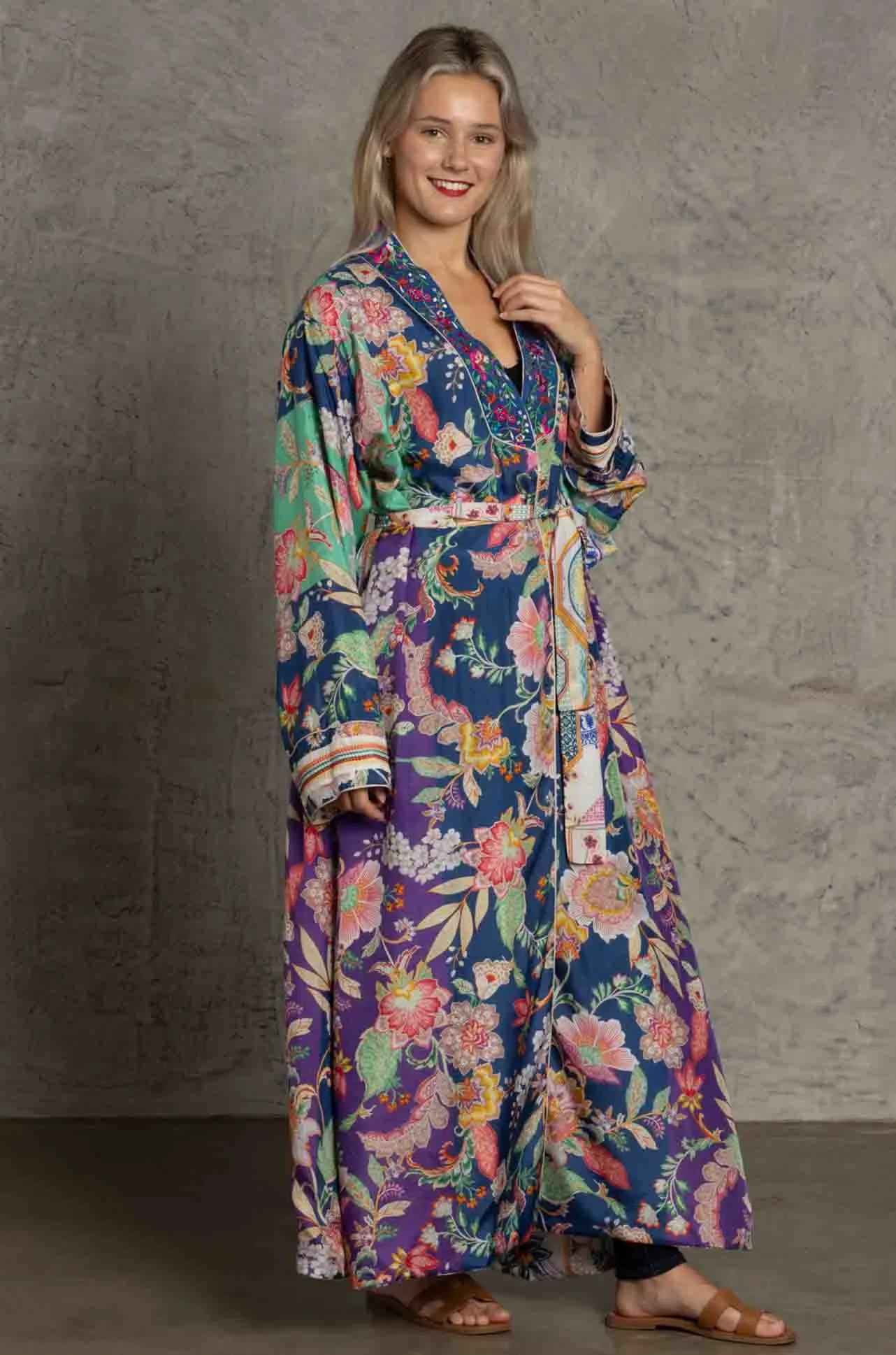 Johnny Was - Waterloo Wheel Tove Reversible Kimono