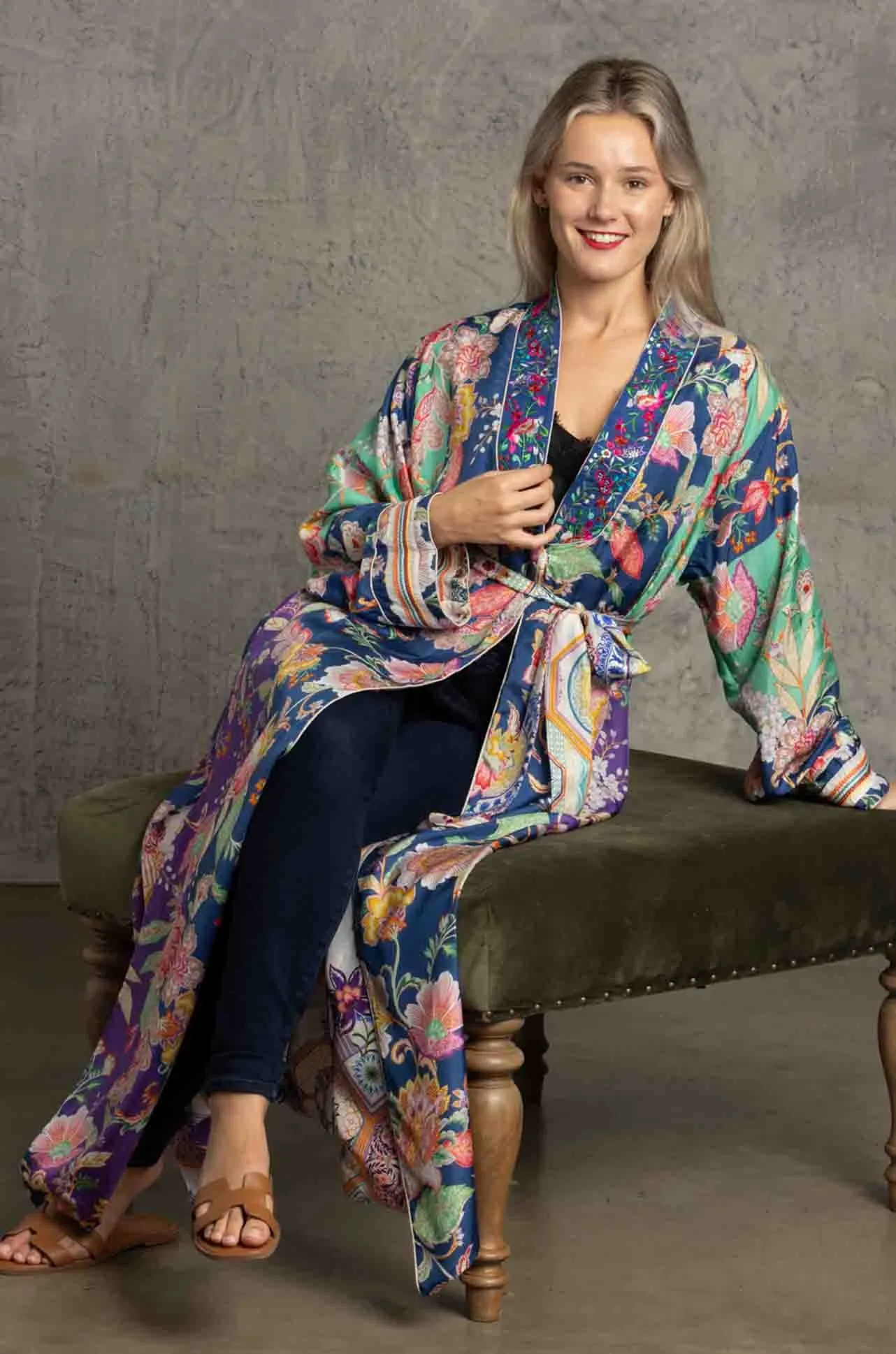 Johnny Was - Waterloo Wheel Tove Reversible Kimono