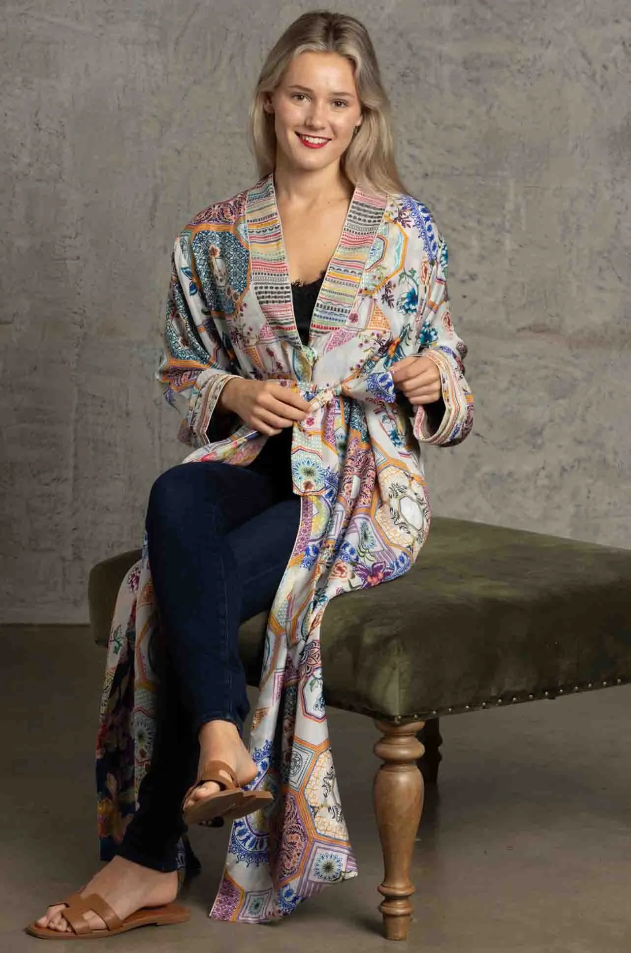 Johnny Was - Waterloo Wheel Tove Reversible Kimono