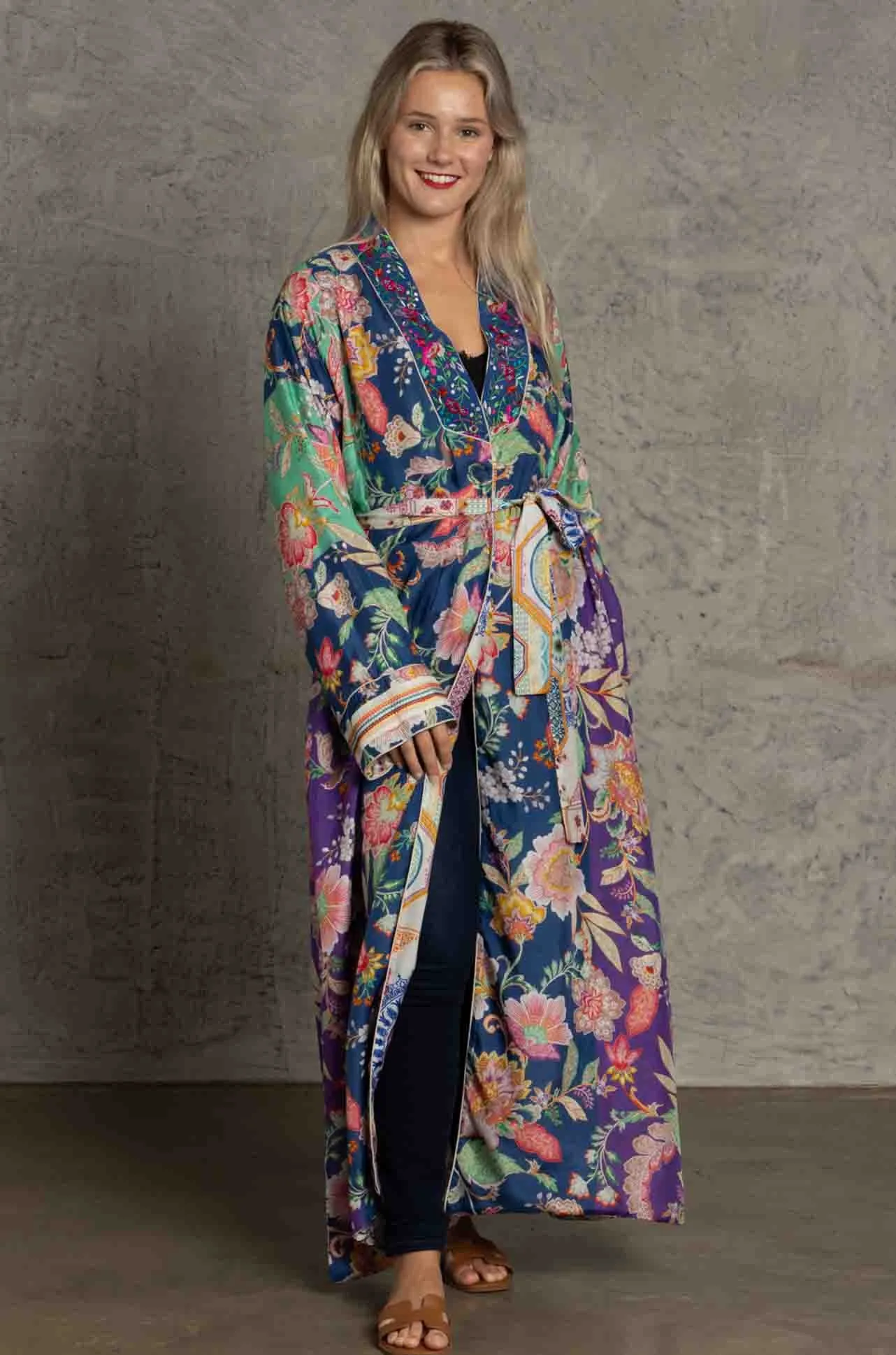 Johnny Was - Waterloo Wheel Tove Reversible Kimono